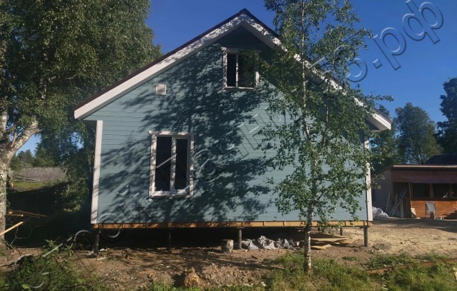 4 Каркасный дом Д-31, 10x8м, 85.3 М², Республика Карелия, Пяткарантский район, посёлок Салми (10)